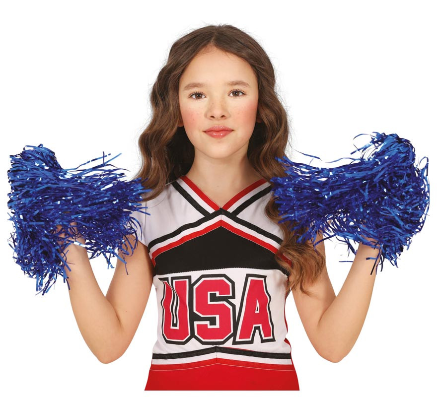 Pack de 2 Pom-Poms metálicos em várias cores-B