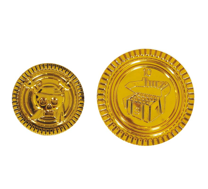Pack of 25 Pirate Coins-B