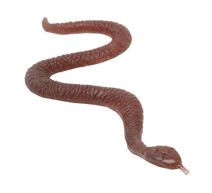 Pack of 8 Red Snakes of 9.5 cm-B