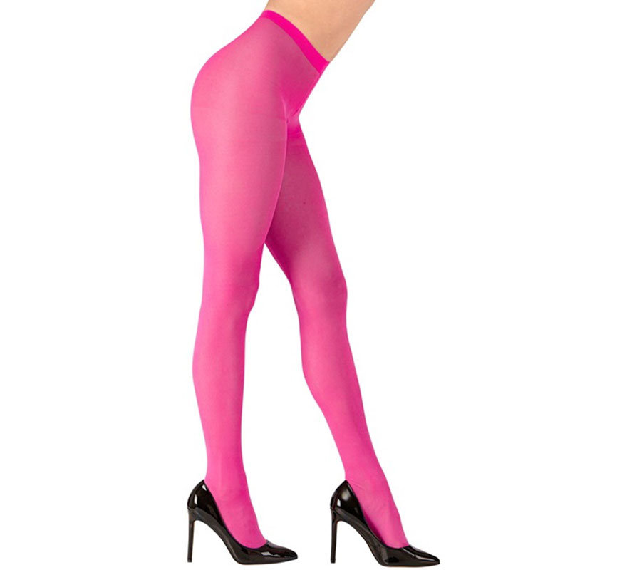 Meia-calça rosa 40 DEN para mulheres-B