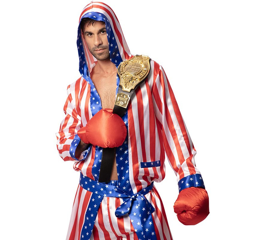 Par de luvas boxer vermelhas para adultos de 26 cm-B