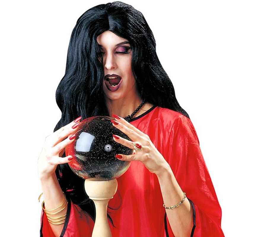 Black Witch Amelia Wig-B