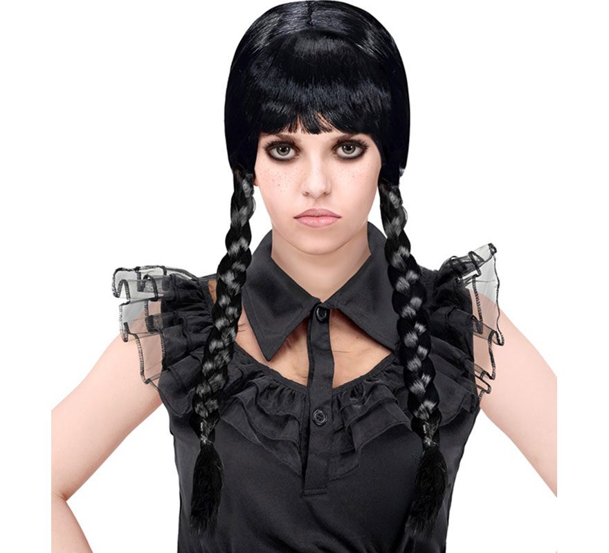 Peruca Sinister Girl com Tranças-B