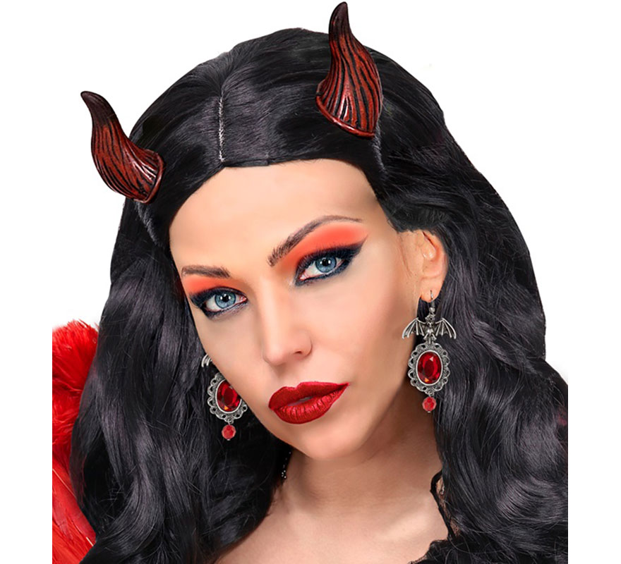 Brincos de morcego góticos-B