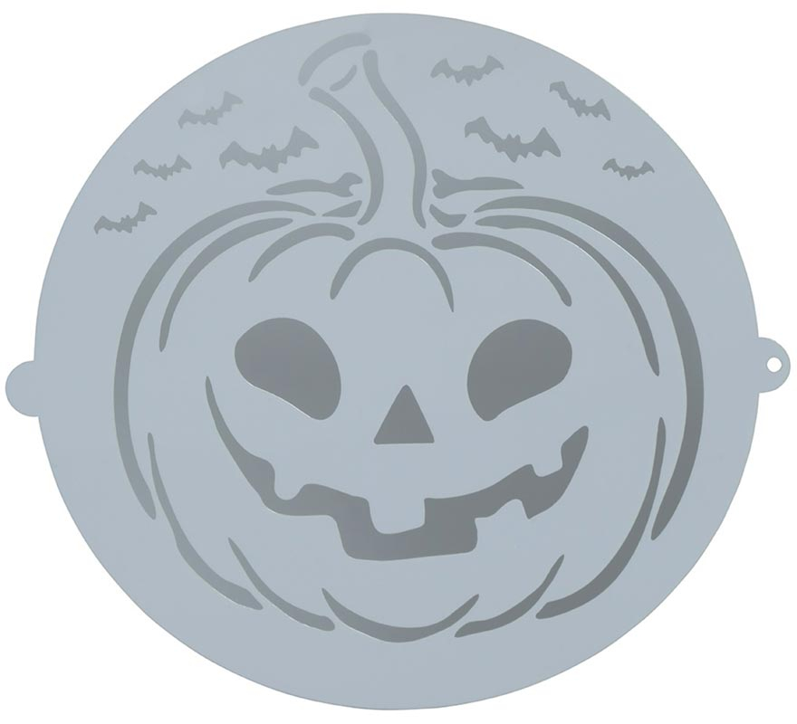 Estêncil de decoração de bolo de abóbora 25 cm-B