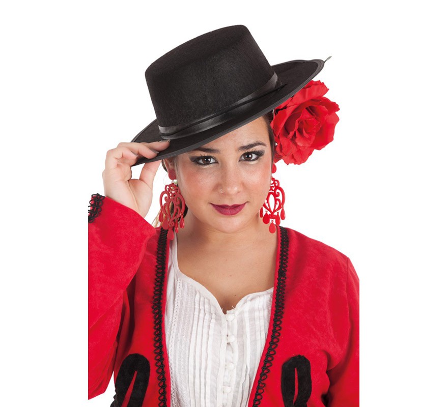 Black Cordoban Hat-B