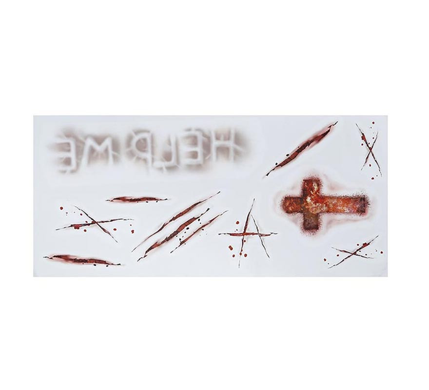 Adhesive Tattoos of Possessed Wounds-B