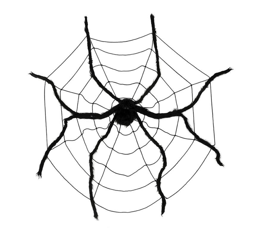 200 cm spider web with 150 cm spider-B