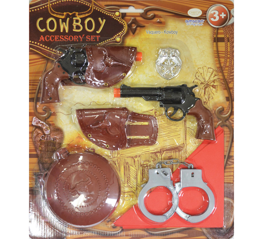 Conjunto de acessórios para xerife para crianças