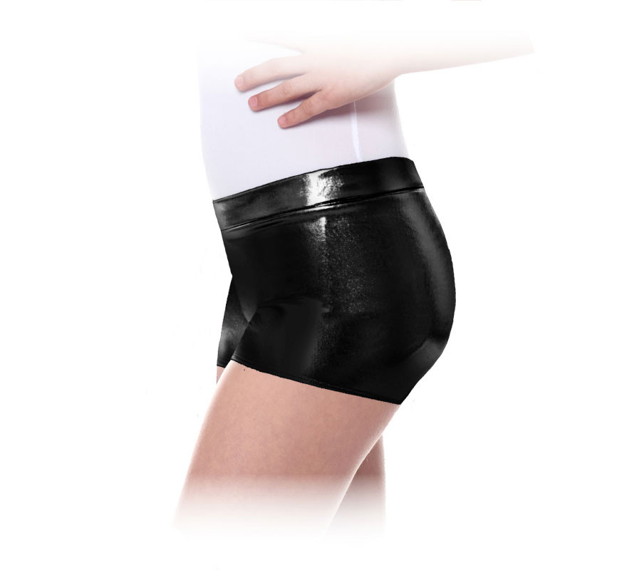 Shorts pretos escuros para meninas