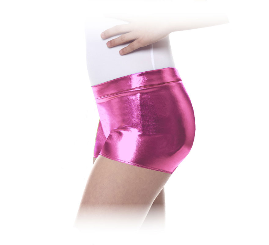Shorts rosa escuro para meninas