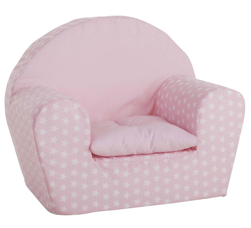 Poltrona Pink Star com almofada