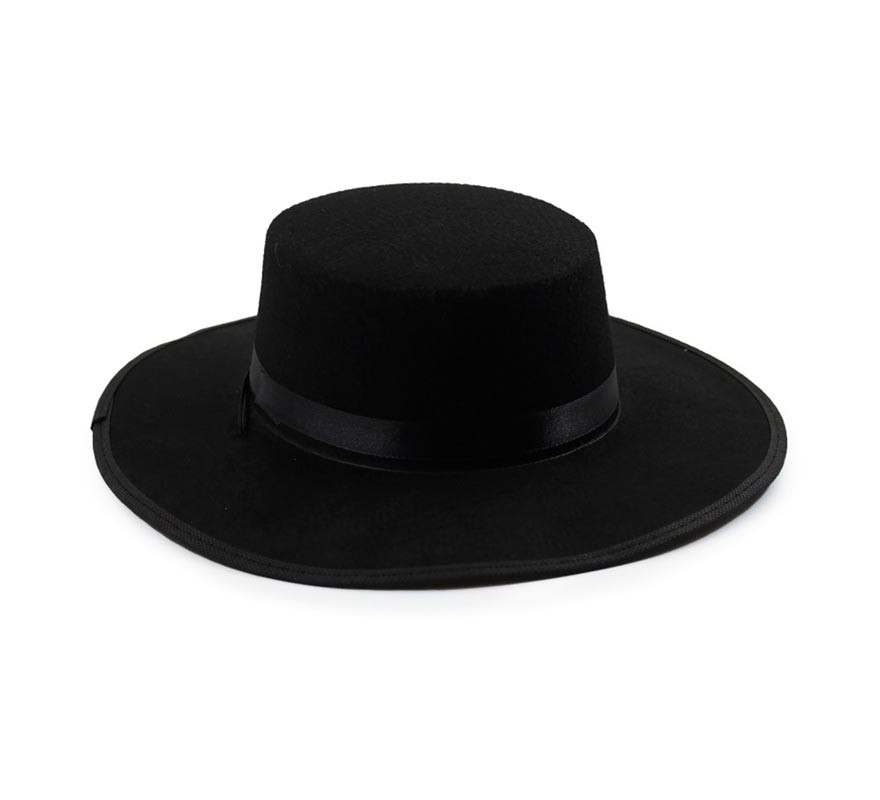 Children's black Cordoban hat
