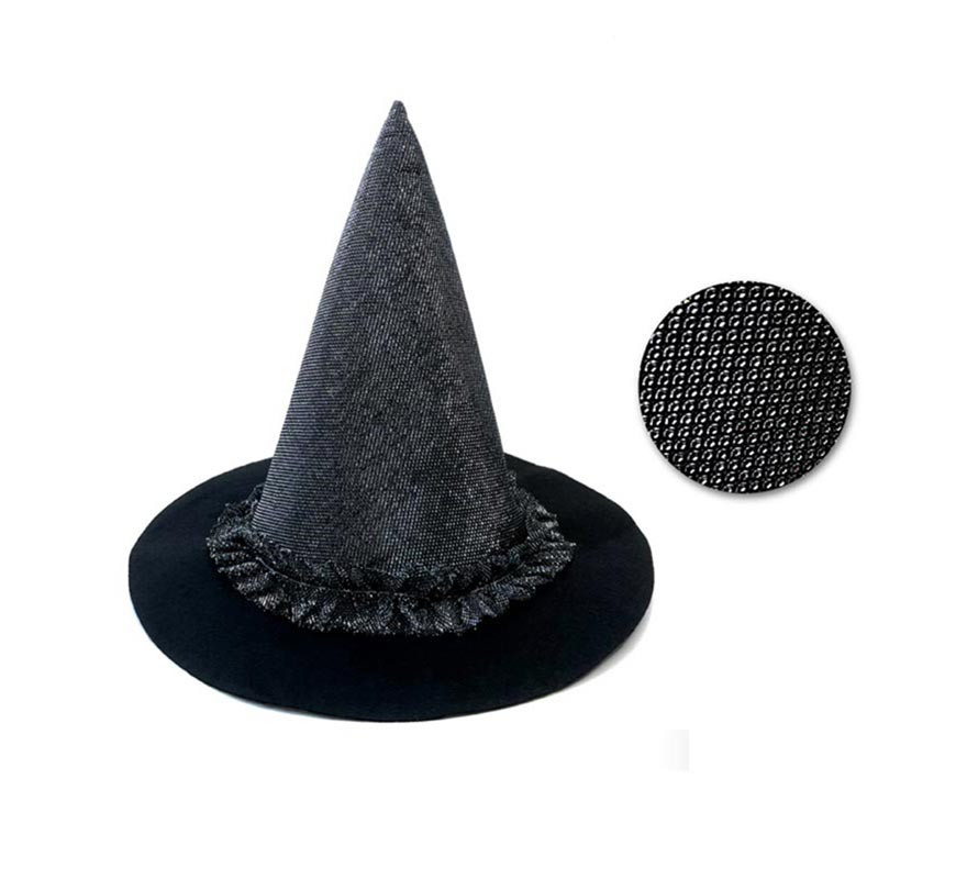 Felt Witch Hat 30x34 cm