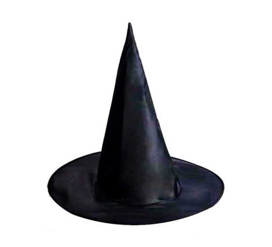 Chapéu de bruxa preto infantil 30 cm Chapéu de bruxa preto infantil 30 cm