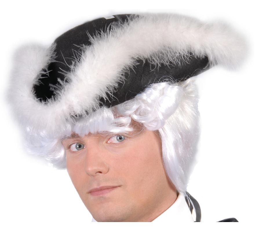 Almirante marinho britânico chapéu de feltro