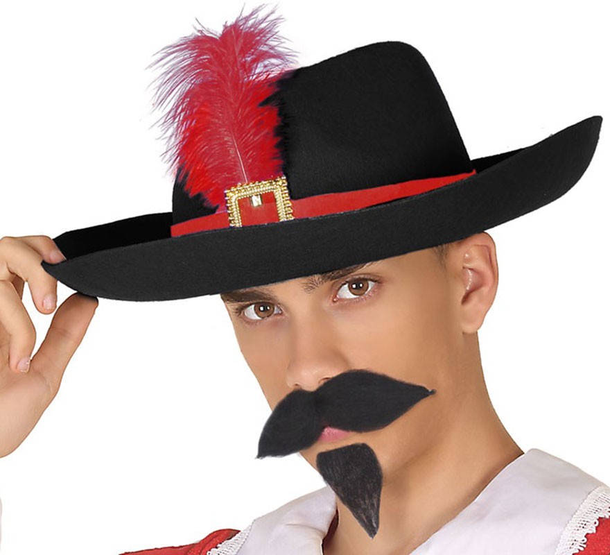 Chapéu do Mosqueteiro Negro Chapéu do Mosqueteiro Negro