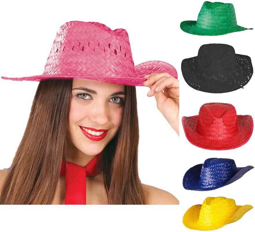 Chapéu de verão em várias cores