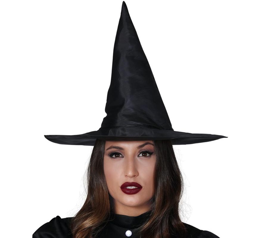 Economical Black Witch Fabric Hat.