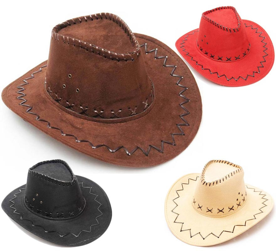 Cowboy or Cowboy Hat for adults in various colors Cowboy or Cowboy Hat for adults in various colors