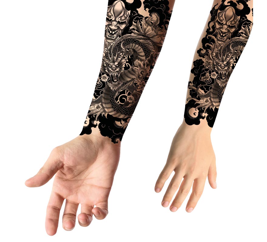 Dragon and Demon Tattoo