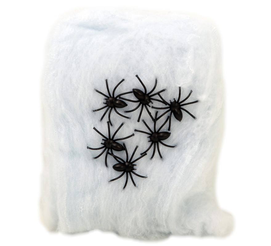 80 gram cobweb with Spiders