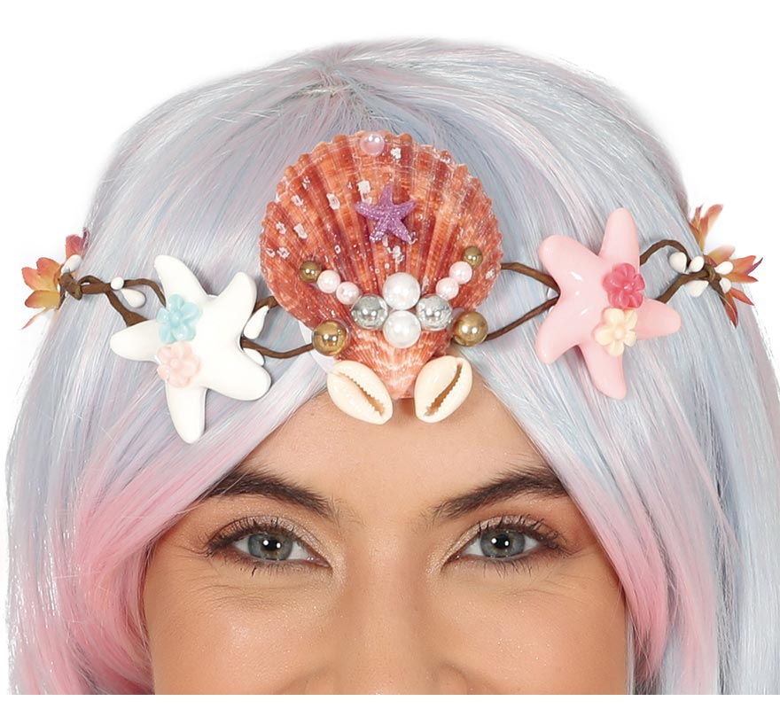 Seashell and Star Tiara