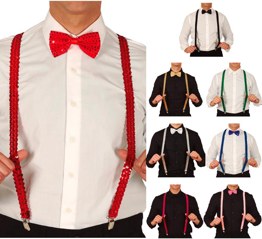 Aparelho de lantejoulas em várias cores para adultos