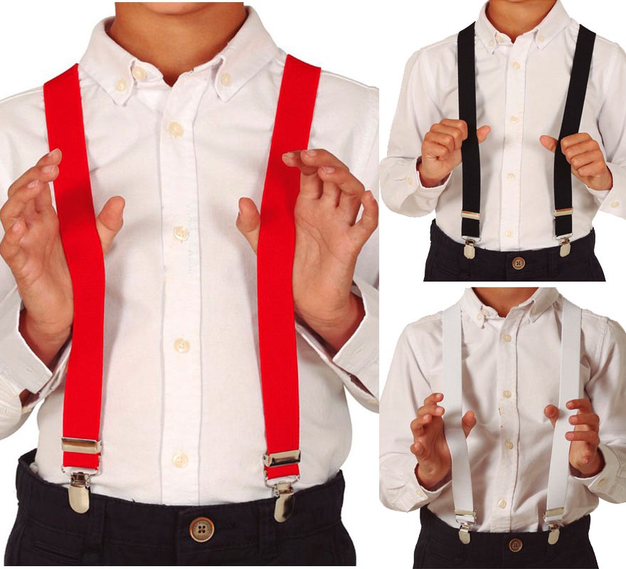Children's Suspenders in various colors Children's Suspenders in various colors