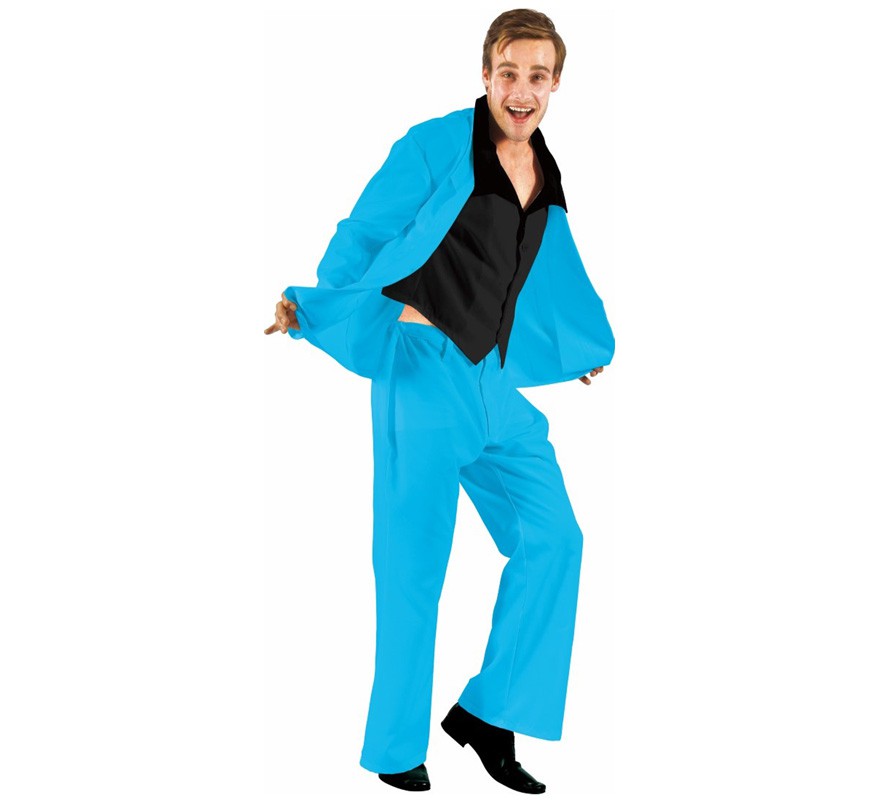 Fato engraçado azul para homem Fato engraçado azul para homem