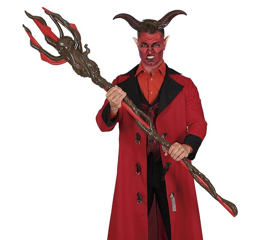 Tridente Demoníaco com Ramos Destacáveis de 150 cm Tridente Demoníaco com Ramos Destacáveis de 150 cm