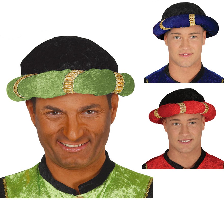 Turbante árabe em várias cores