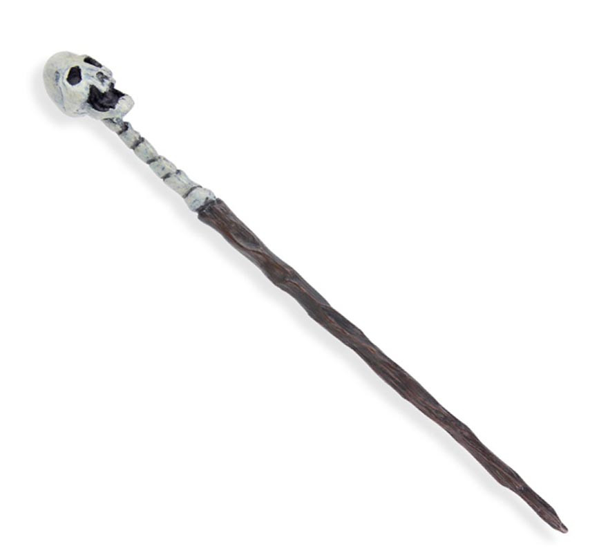 Black Witcher wand with skull