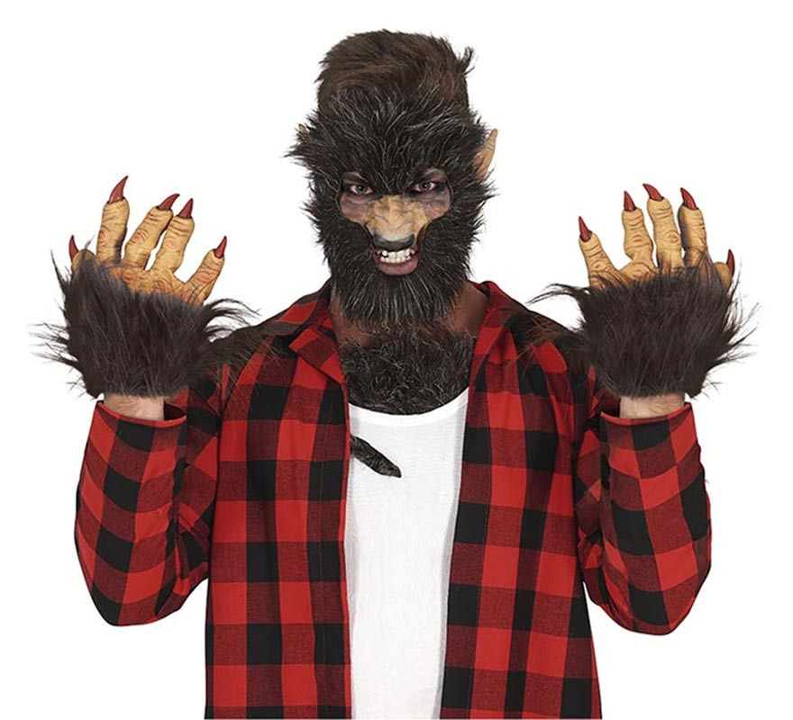 Garras de lobisomem de látex